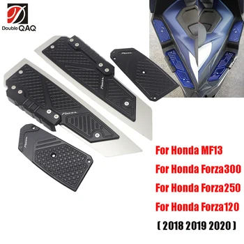 Moto Modificada CNC apoio para os Pés da Pata, Pedal Placa de Peças Para Honda Para Forza300 MF13 FORZA 300 125 250 2018 2019 Acessórios