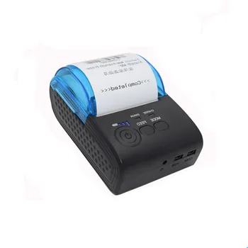 Bluetooth Impressora Térmica Mini 58mm USB POS, Impressoras de Recibo De um Supermercado, Restaurante, Shopping, Farmácia