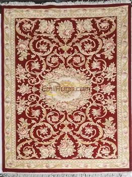 chinês de aubusson carpetswool grande tapete tapete europeu de francês em máquina savoneryMade A Orde do tapete da sala de estar