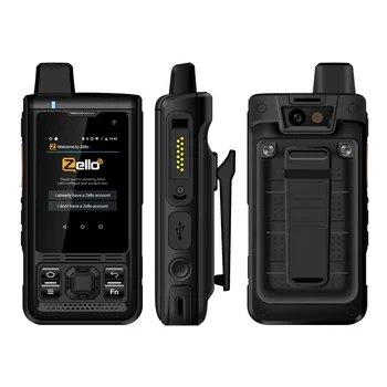 Rungee B8000 IP68 Impermeável Zello Smartphone 2.4 polegadas IPS Tela de Toque em seu GPS ao ar livre Celular Android Militar Walkie Talkie