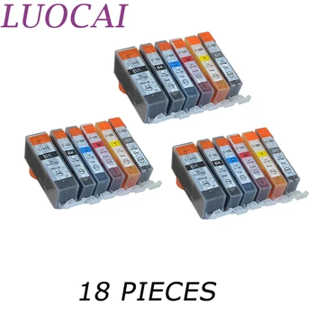 18X LuoCai Cartuchos de Tinta Compatíveis Para Canon PGI-425 CLI-426 PGI425 CLI426 IP4840 IP4940 IX6540 MG5140 MG5240 MG5340 Impressoras