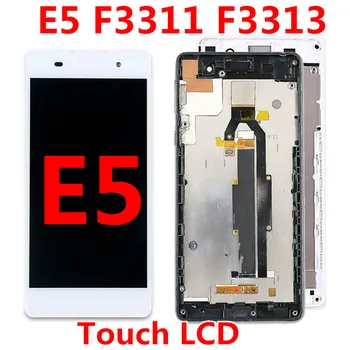 1280x720 Para SONY Xperia E5 F3311 F3313 Tela LCD Touch screen Digitalizador Substituição Para SONY Xperia E5 LCD
