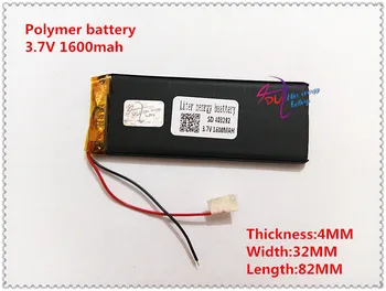 403282 1600mah 3.7 V Bateria de Polímero de Lítio Recarregável da Bateria Para o Goophone I5 Y5 V5 Clone