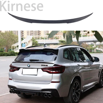 Traseiro, Spoiler de Inicialização Lábio Asa Para BMW X3 G01 2018 - 2020 Spoiler Traseiro de fibra de carbono Olhar