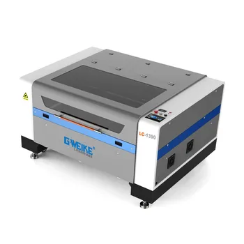 CO2 acrílico gravado a laser em acrílico máquina de corte 1390 máquina de gravação a laser