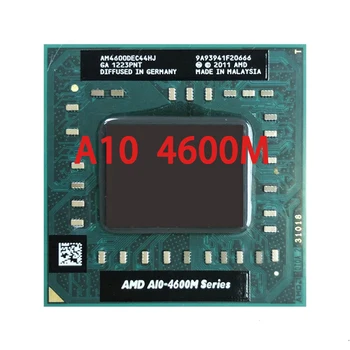 AMD A10-Série A10-4600M A10 4600M de 2,3 GHz Quad-Core, Quad-Thread da CPU Processador AM4600DEC44HJ Soquete FS1