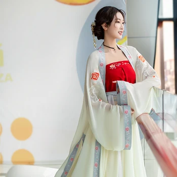 Hanfu Dress Fairy Dress 2020 Hanfu Mo Dao Zu Shi Antiga Dinastia Han Chinês Dança Folclórica Trajes de Princesa Diário Hanfu SL4163