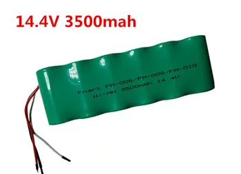 14,4 V 3500mAh Aspirador de Bateria Bateria de Alta qualidade NTC, PTC proteção de sobrecorrente para FMART FM-006/008/010 R-760 R-830