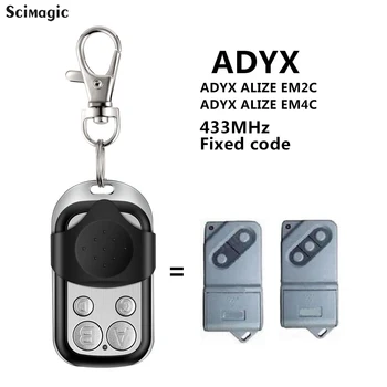 Para ADYX ALIZE EM4C EM2C 433Mhz Controle Remoto de Portão, Abridor de latas, Chave de corrente de relógio de Código Fixo Porta de Garagem Controles