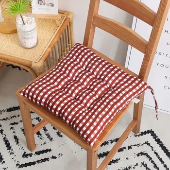 Pastoral Almofada Cadeira De Jantar De Casa Quatro Estações Universal Confortável Almofada De Peido De Lazer Chão Impresso Almofada Decorativa