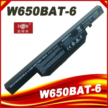 W650BAT-6 Laptop Bateria Para CLEVO W650DC W650RB W650RC W650RC1 W650RN 6-87-W650S-4D7A2 da Bateria do Caderno do