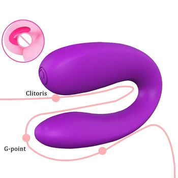 Brinquedos Sexuais Para As Mulheres Casal Vibrador Vagina, Clitóris Estimular O U Tipo De Vibrador G-Spot Massagem Do Sexo Feminino Masturbador Adultos De Produtos
