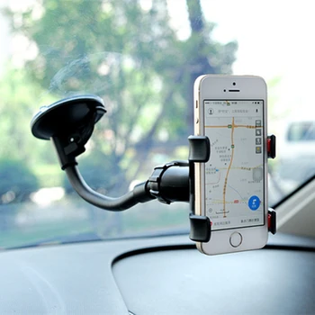 Nova Rotação de 360° de Carro de Telefone de Suporte Universal de Montagem no Painel de instrumentos do Carro Titular Telefone GPS Significa Auto Acessórios Carro Titular do Telefone