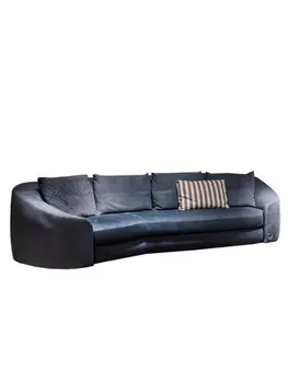 Italiano de luxo, sala de estar arco sofá multi assento do sofá personalizado arco comercial da recepção