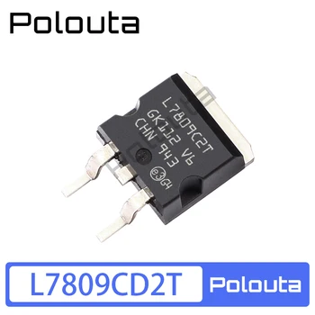 10 Pcs Polouta L7809CD2T PARA-263 Regulador de Tensão Transistor de Eletrônica DIY Kit Arduino Nano Frete Grátis Circuito Integrado